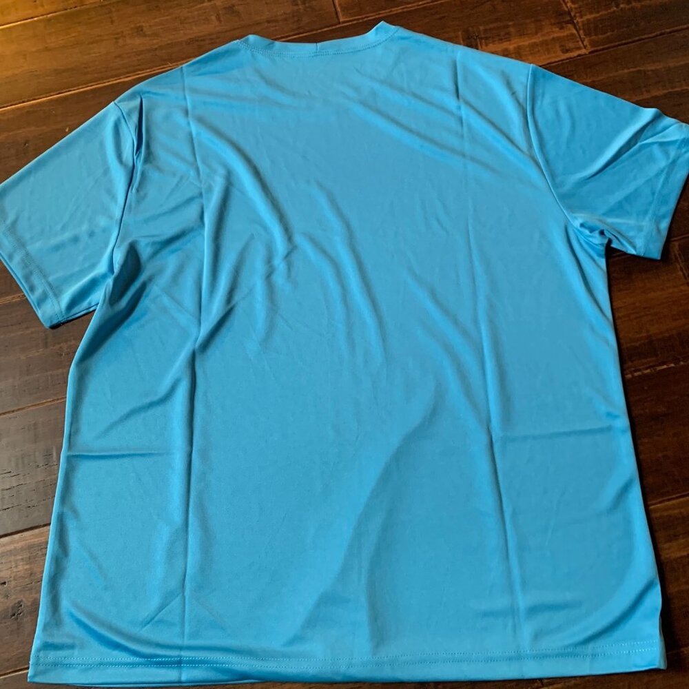 New Blue Men's Telaleo brand XL Athletic t-shirt